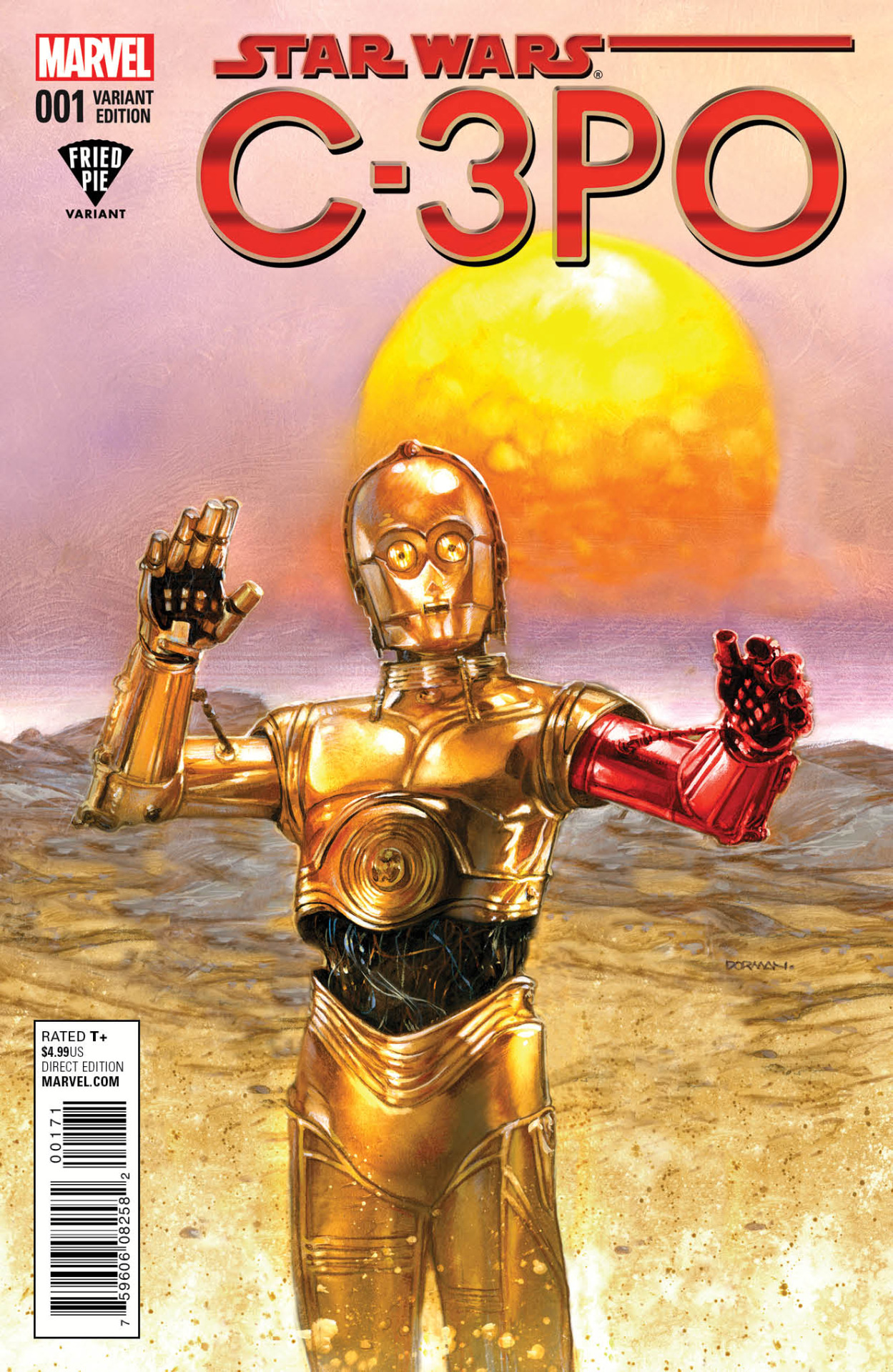 Star Wars Special: C-3PO #1 (Dave Dorman Fried Pie/BAM Variant Cover) (13.04.2016)