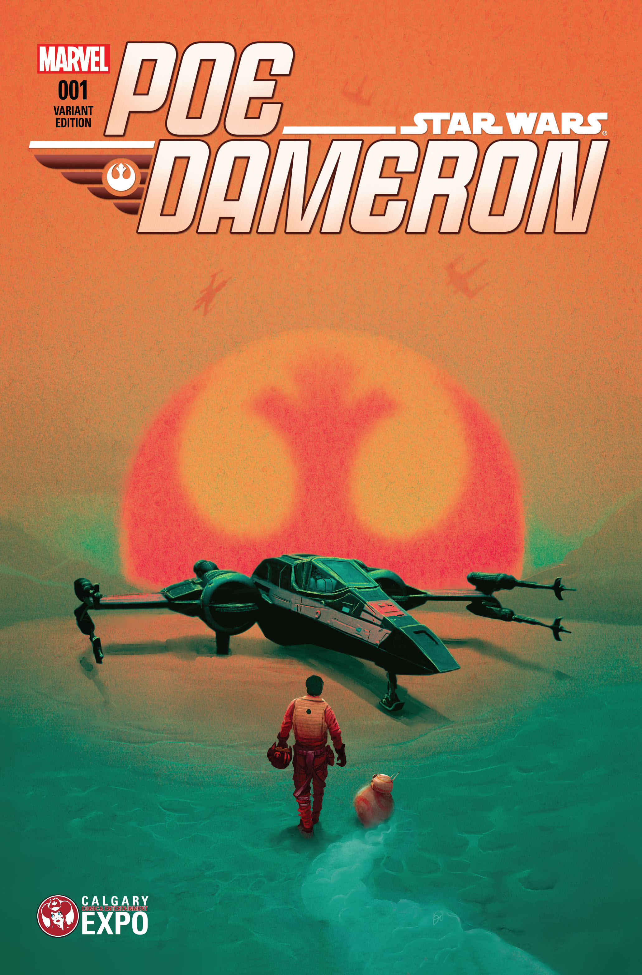 Poe Dameron #1 (Mike del Mundo Calgary Expo Variant Cover) (28.04.2016)