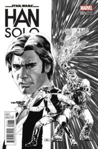 Han Solo #1 (John Cassaday Sketch Variant Cover) (15.06.2016)