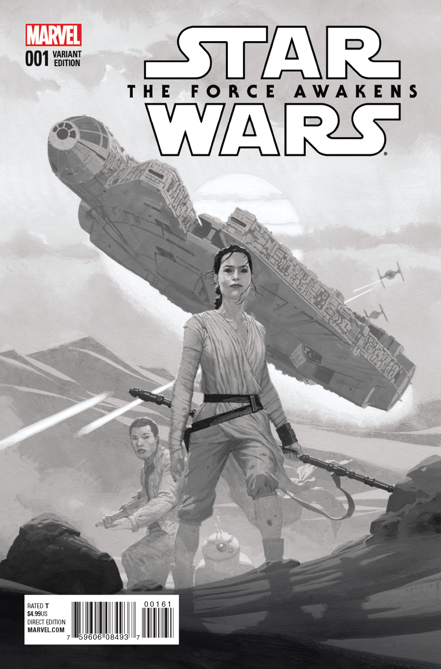 Star Wars: The Force Awakens #1 (Esad Ribic Sketch Variant Cover) (22.06.2016)