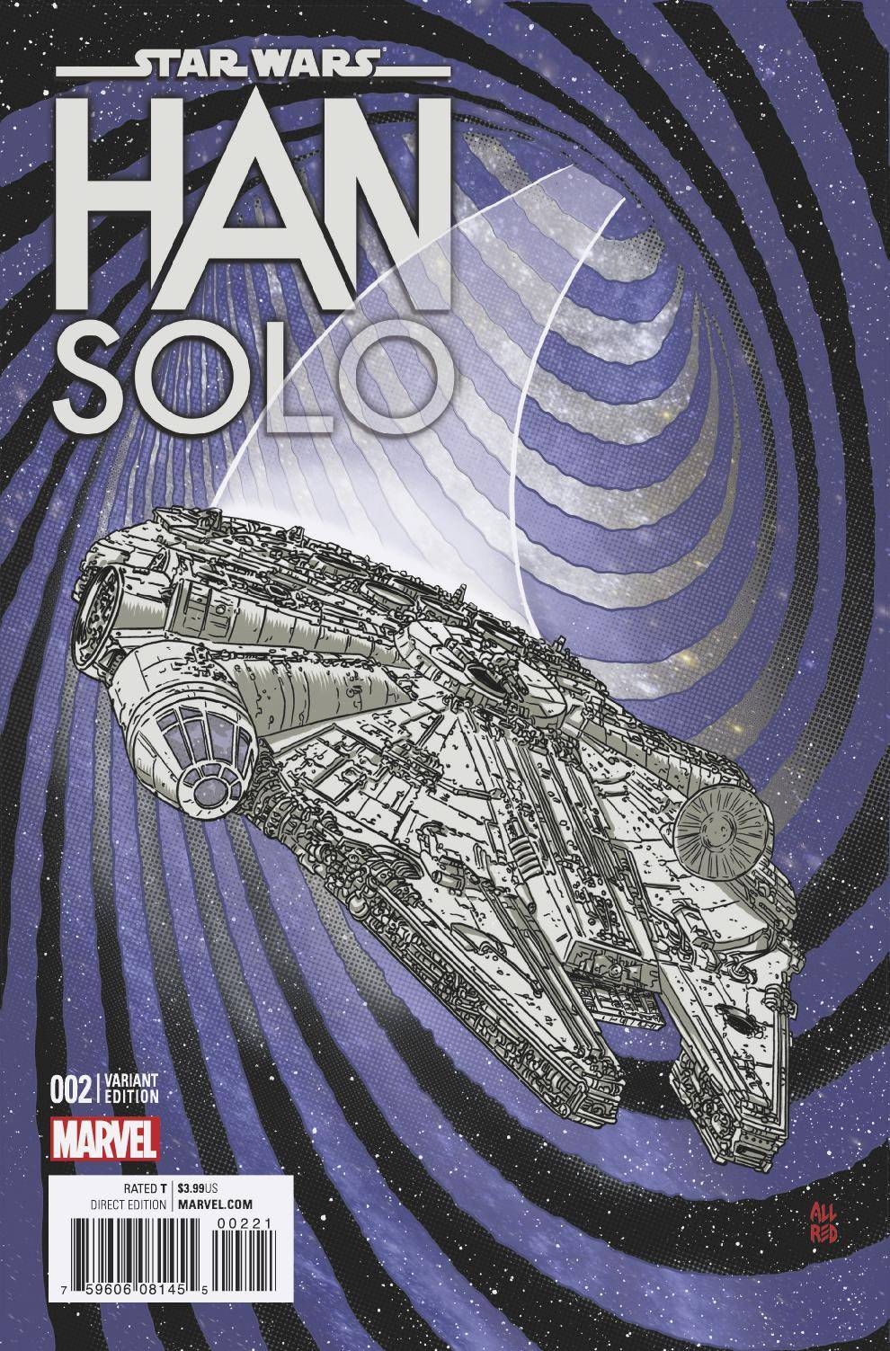 Han Solo #2 (Mike Allred Millennium Falcon Variant Cover) (06.07.2016)