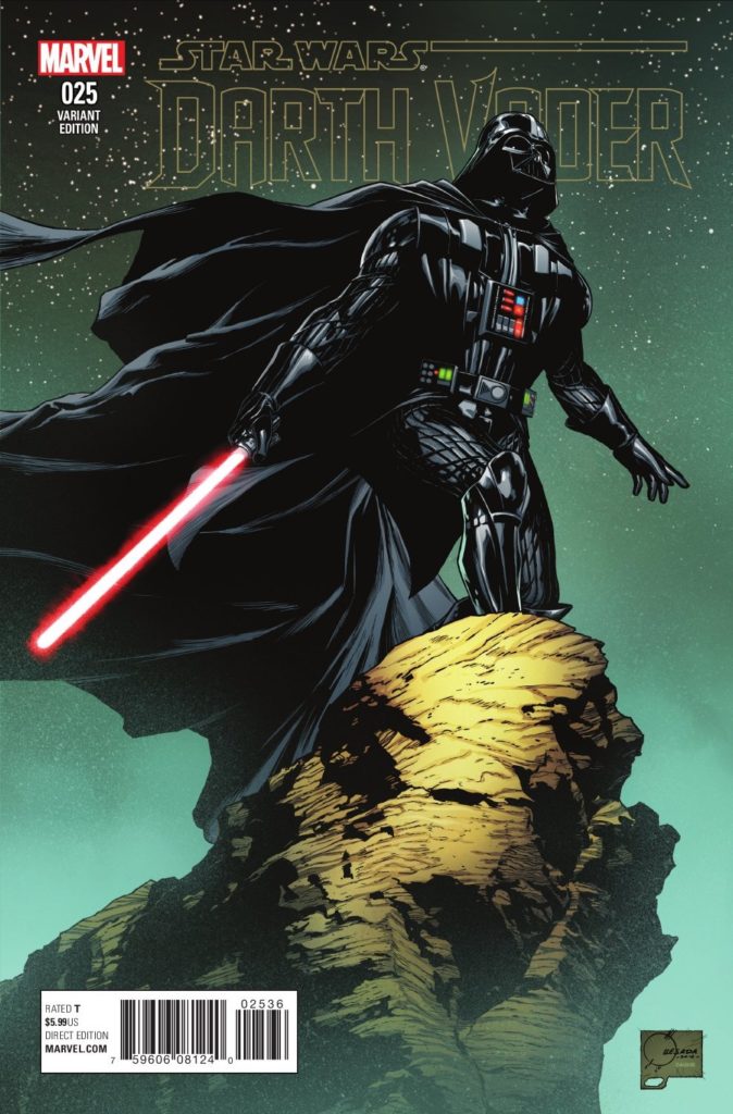 Darth Vader #25 (Joe Quesada Variant Cover) (12.10.2016)