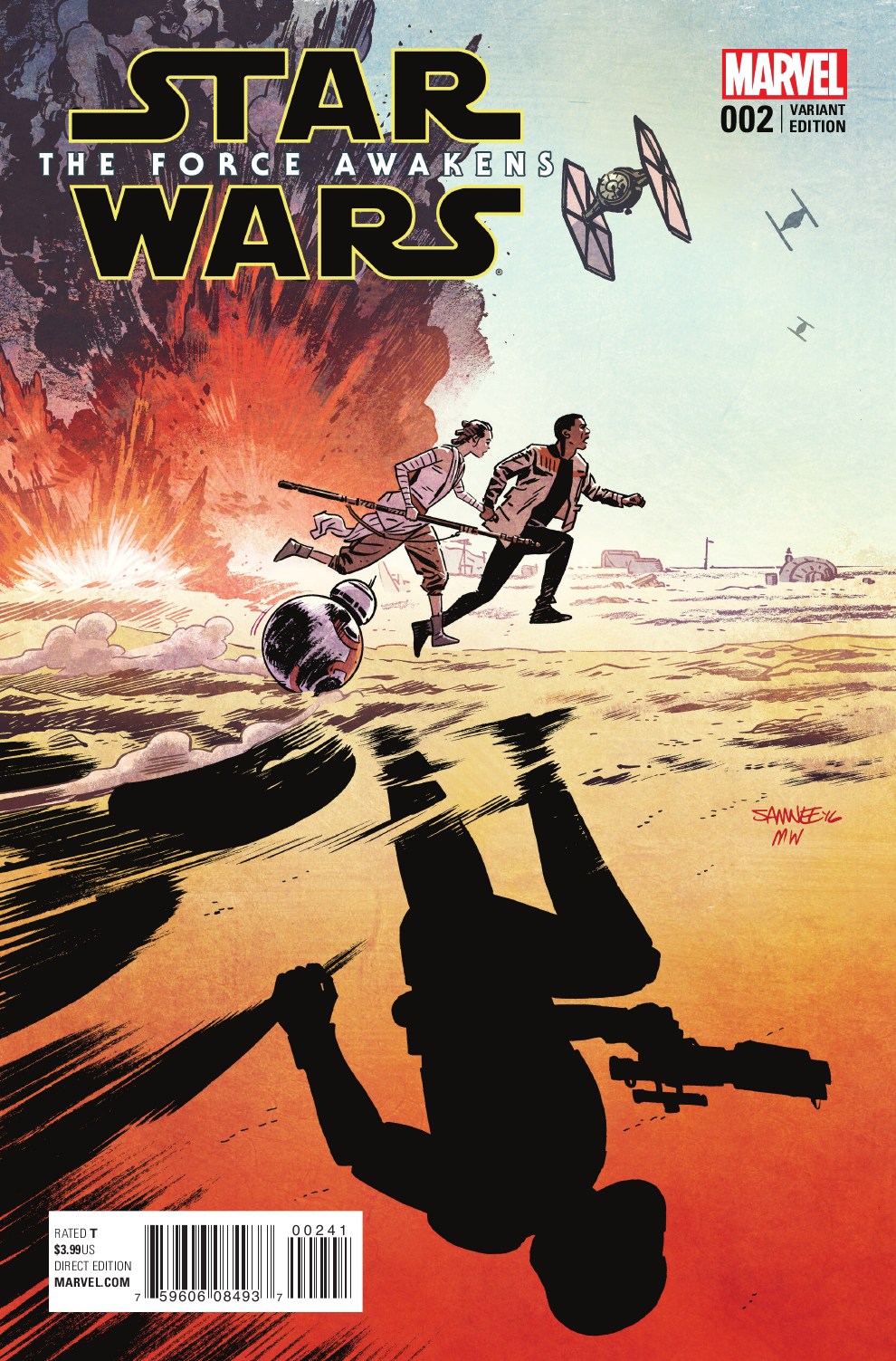 Star Wars: The Force Awakens #2 (Chris Samnee Variant Cover) (27.07.2016)