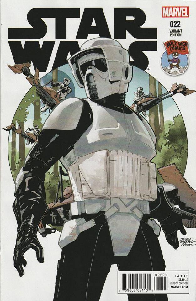 Star Wars #22 (Terry Dodson Mile High Comics Variant Cover) (24.08.2016)