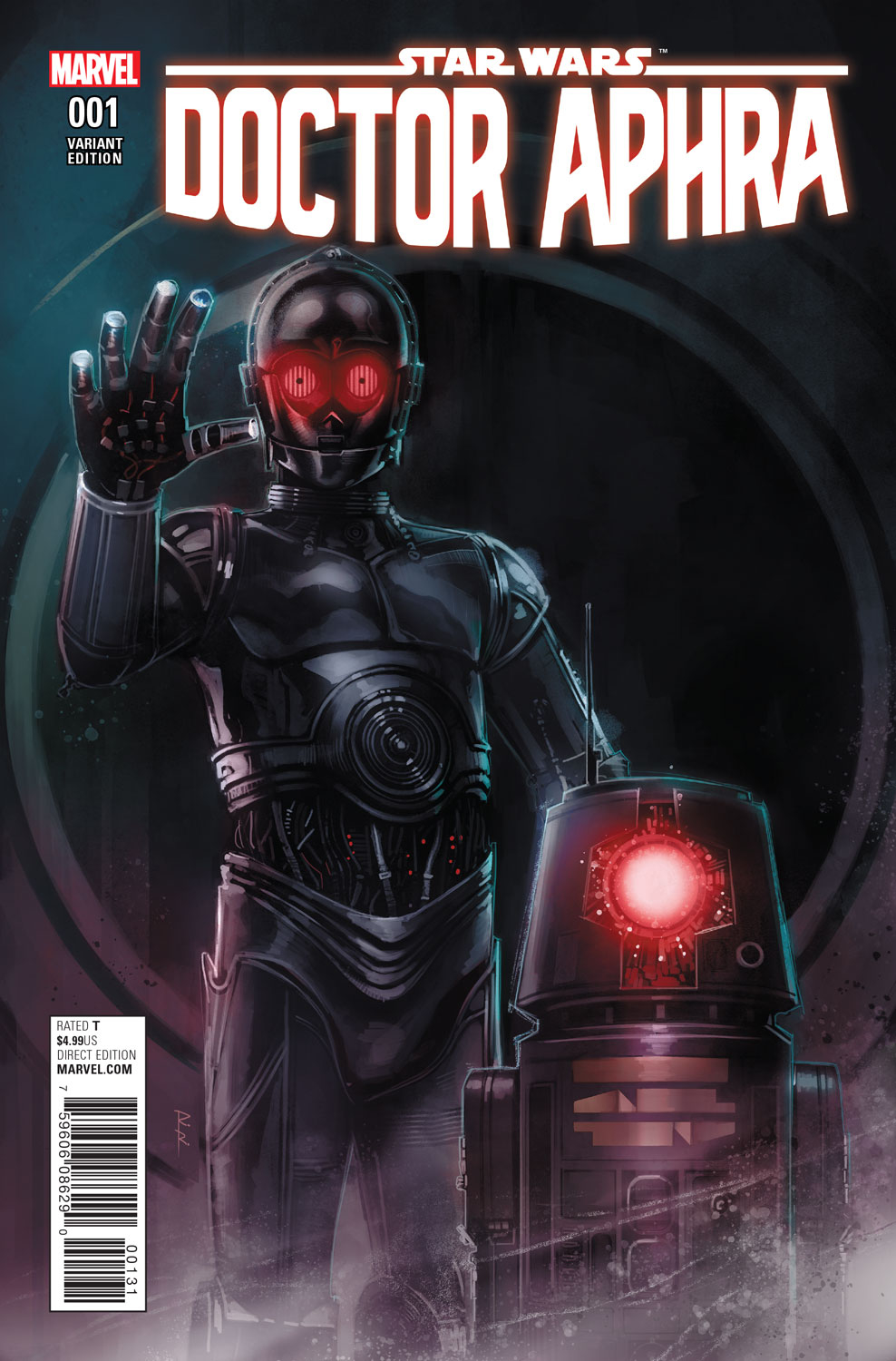 Doctor Aphra #1 (Rod Reis Droids Variant Cover) (07.12.2016)