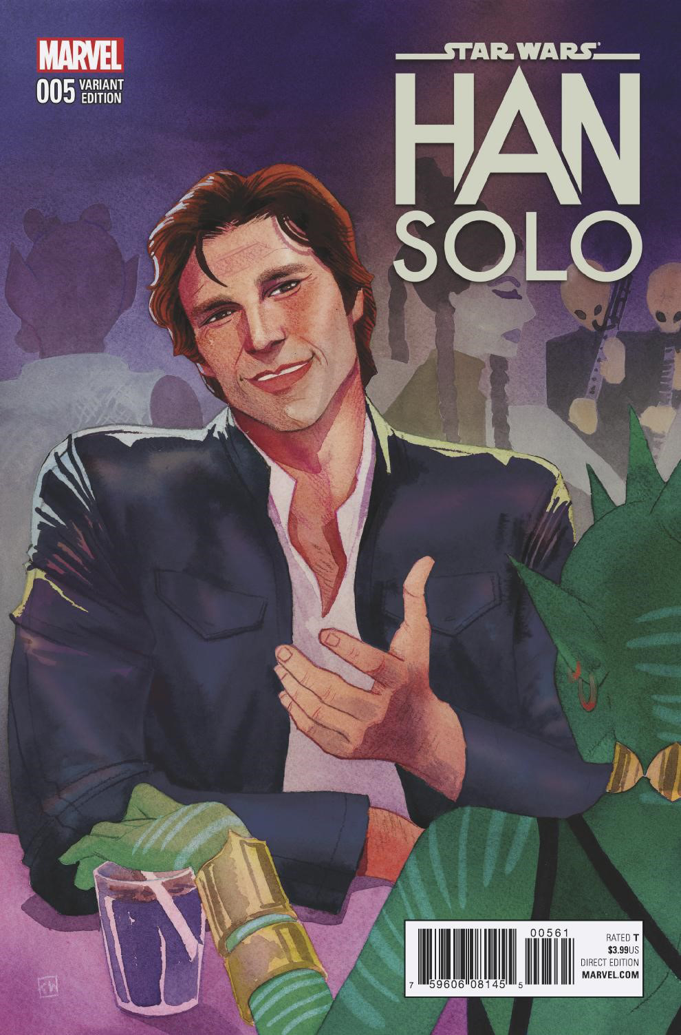 Han Solo #5 (Kevin Wada Variant Cover) (23.11.2016)