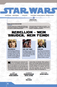 Star Wars Comic-Kollektion, Band 4: Mein Bruder, mein Feind! - Bonusmaterial Seite 2