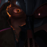 Blick unter Vaders Maske in "Twilight of the Apprentice"