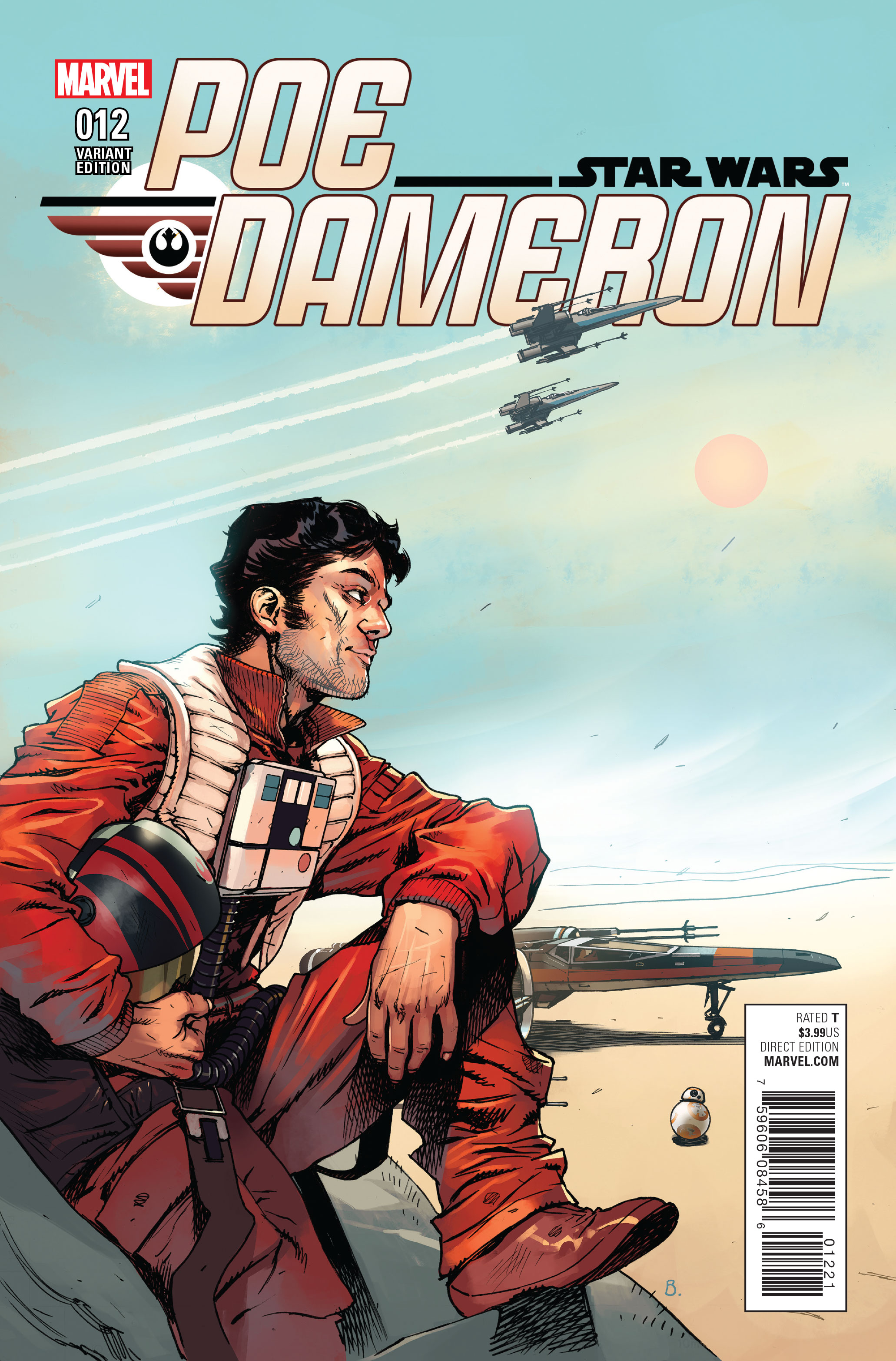 Poe Dameron #12 (Bengal Variant Cover) (15.03.2017)