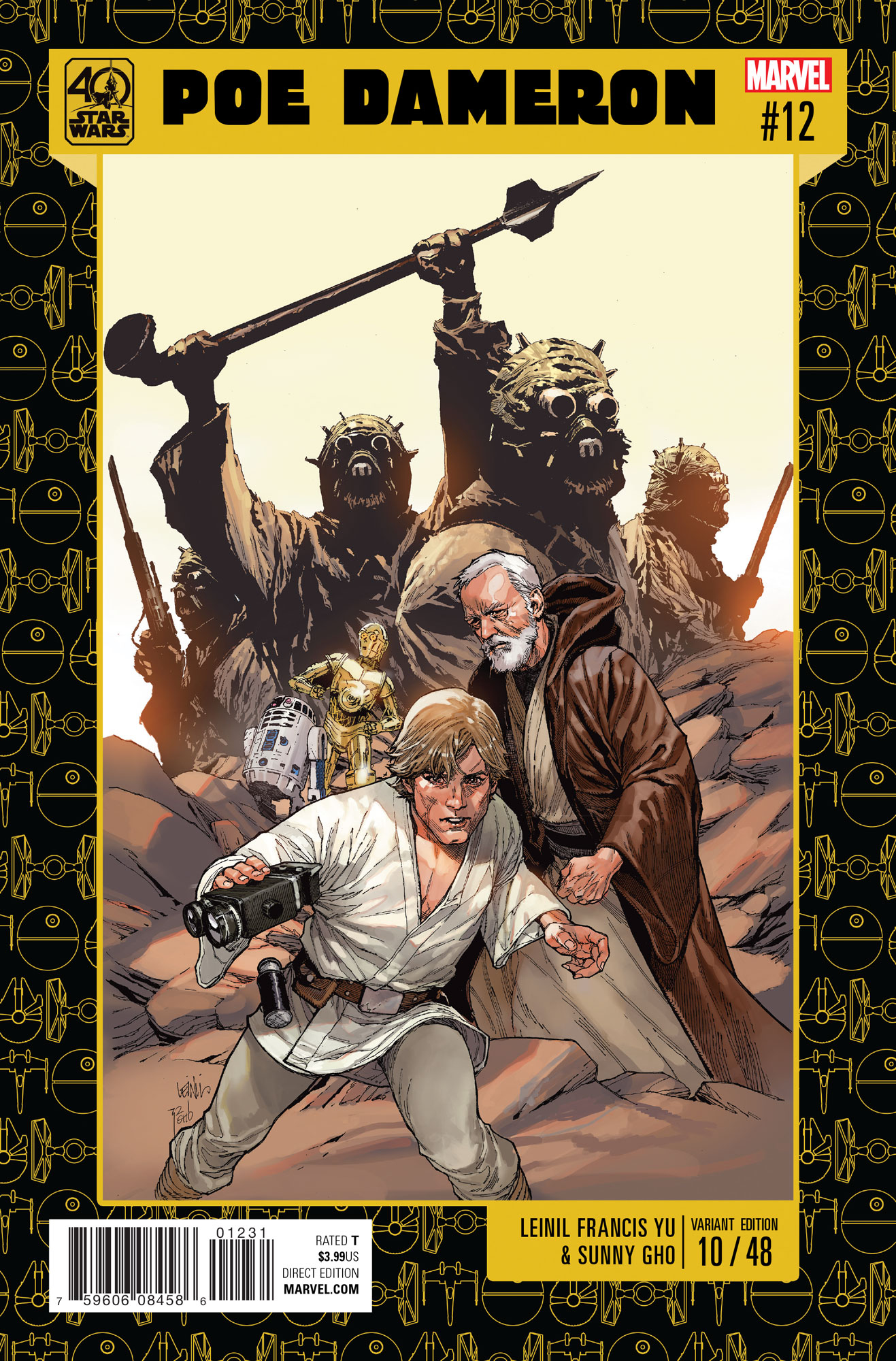 Poe Dameron #12 (Leinil Francis Yu Star Wars 40th Anniversary Variant Cover) (15.03.2017)