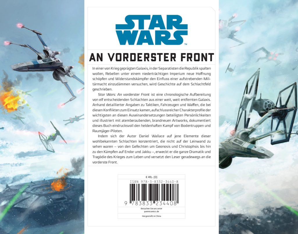 Star Wars: An vorderster Front (Backcover)