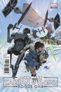 Rogue One: Cassian & K-2SO Special #1 (Pepe Larraz Variant Cover) (09.08.2017)