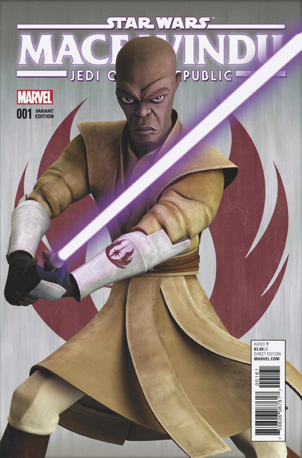 Jedi of the Republic - Mace Windu #1 (Animation Variant Cover) (30.08.2017)