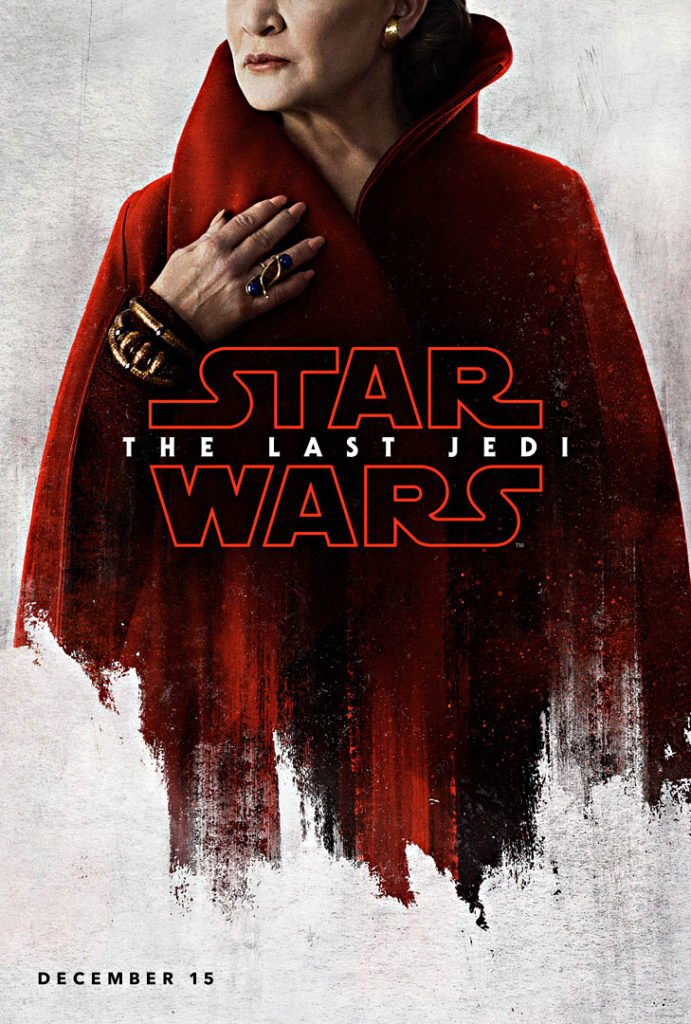 Die letzten Jedi Charakter-Poster Leia Organa