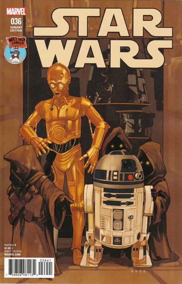 Star Wars #36 (Phil Noto Mile High Comics Variant Cover) (13.09.2017)
