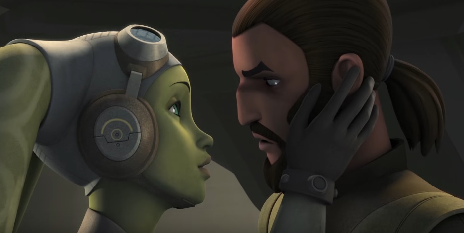 Hera und Kanan in Star Wars Rebels Staffel 4
