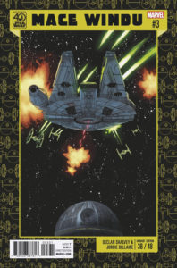 Jedi of the Republic – Mace Windu #3 (Declan Shalvey Star Wars 40th Anniversary Variant Cover) (25.10.2017)