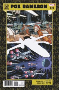 Poe Dameron #20 (Brian Level Star Wars 40th Anniversary Variant Cover) (18.10.2017)