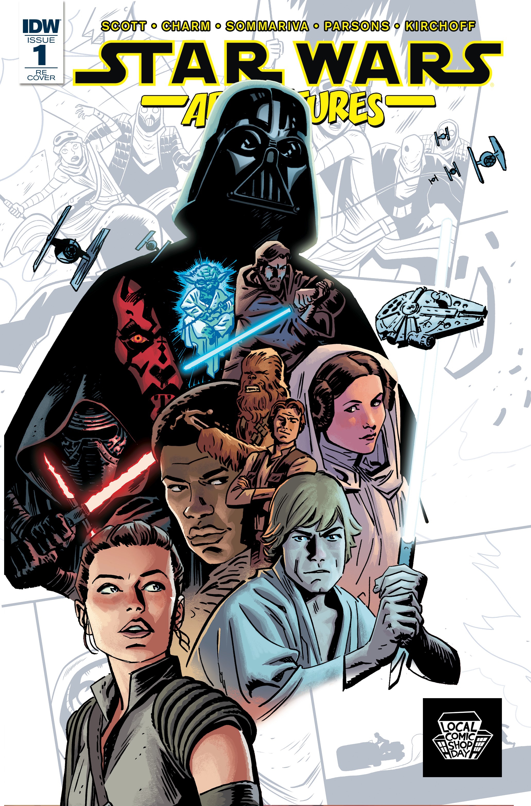 Star Wars Adventures #1 (Chris Samnee Local Comic Shop Day Variant Cover) (08.11.2017)