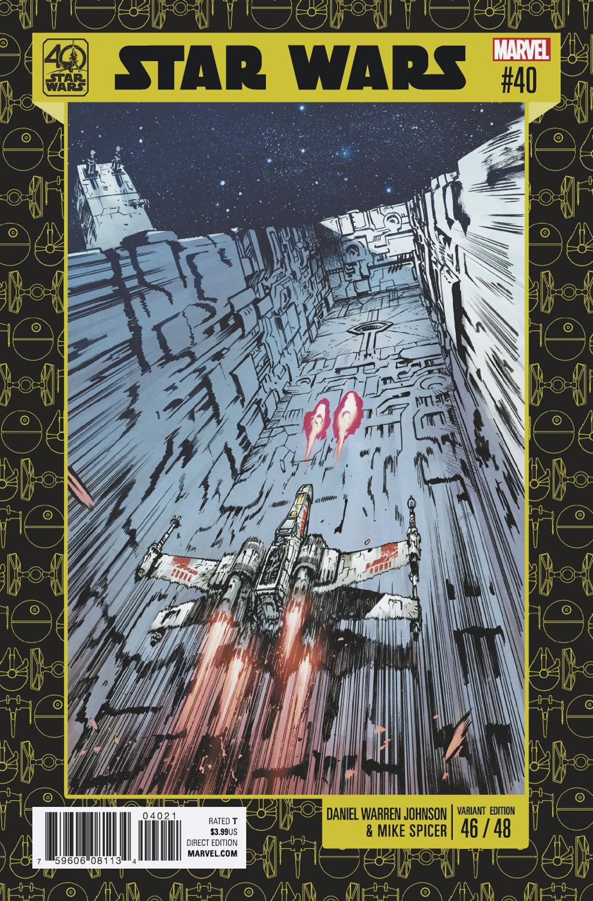 Star Wars #40 (Daniel Warren Johnson Star Wars 40th Anniversary Variant Cover) (13.12.2017)