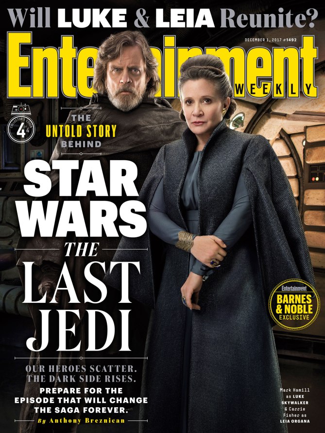 Entertainment Weekly Cover Luke Leia