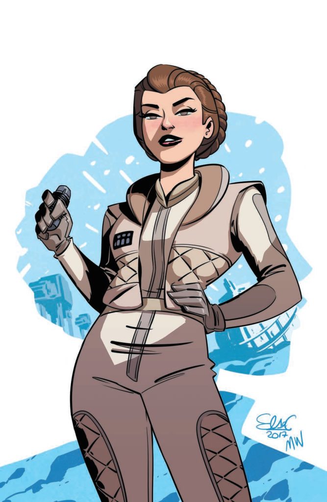 Forces of Destiny - Leia (Cover A by Elsa Charretier) – Jedi-Bibliothek