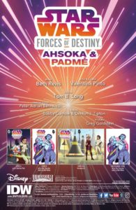 Forces of Destiny Ahsoka & Padmé Vorschau 1