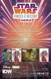 Forces of Destiny - Hera Vorschauseite 1