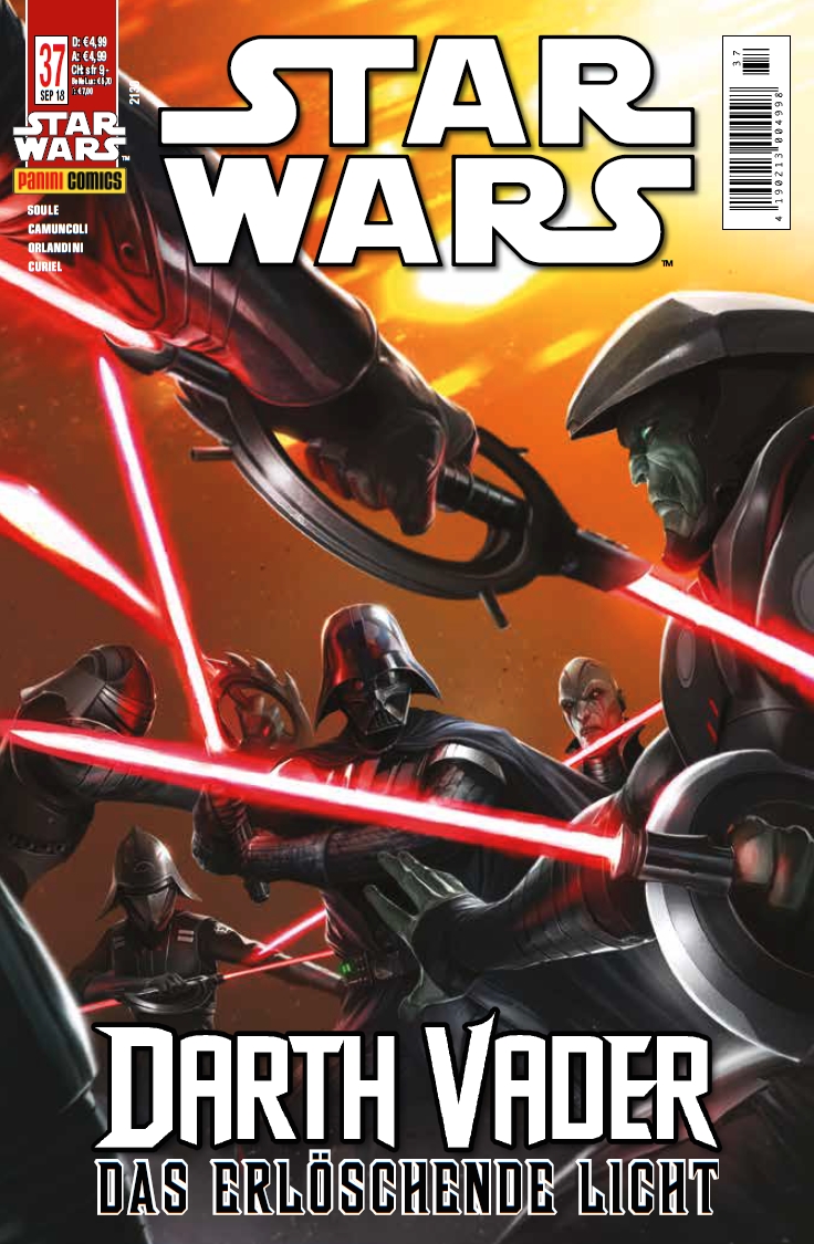 Star Wars Comics Darth Vader 2019 Das Erlöschende Licht Panini Comics  ungelesen