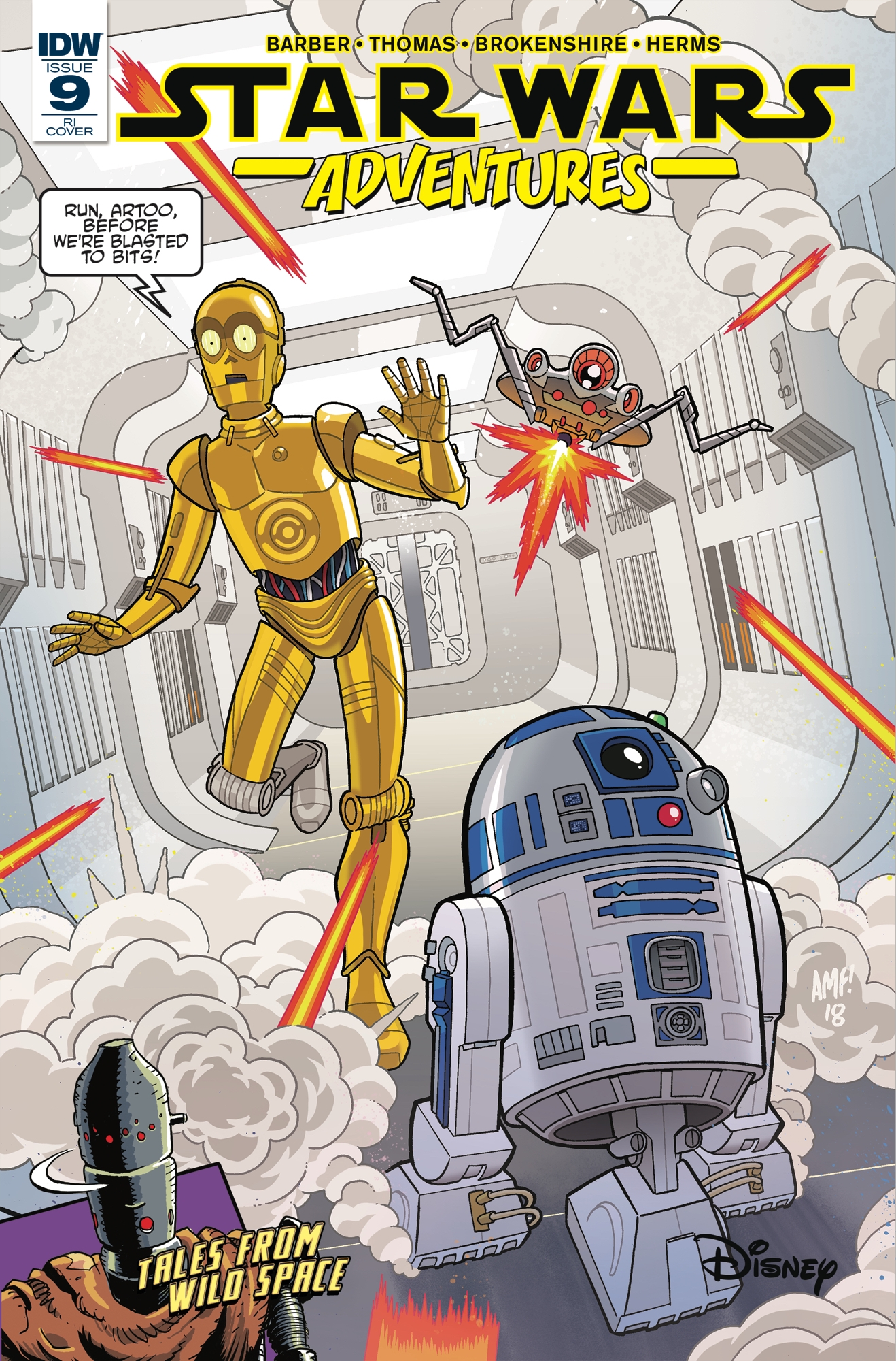 Star Wars Adventures #9 (Tony Fleecs Variant Cover) (18.04.2018)