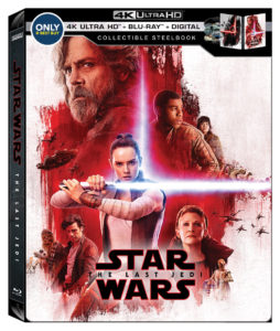 The Last Jedi Best Buy Exclusive Blu-ray Steelbook 4K