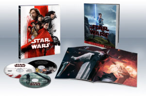 The Last Jedi Target Exclusive Blu-ray Innenansicht