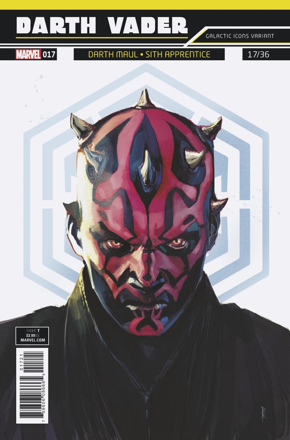 Darth Vader #17 (Rod Reis Galactic Icon "Darth Maul" Variant Cover) (13.06.2018)