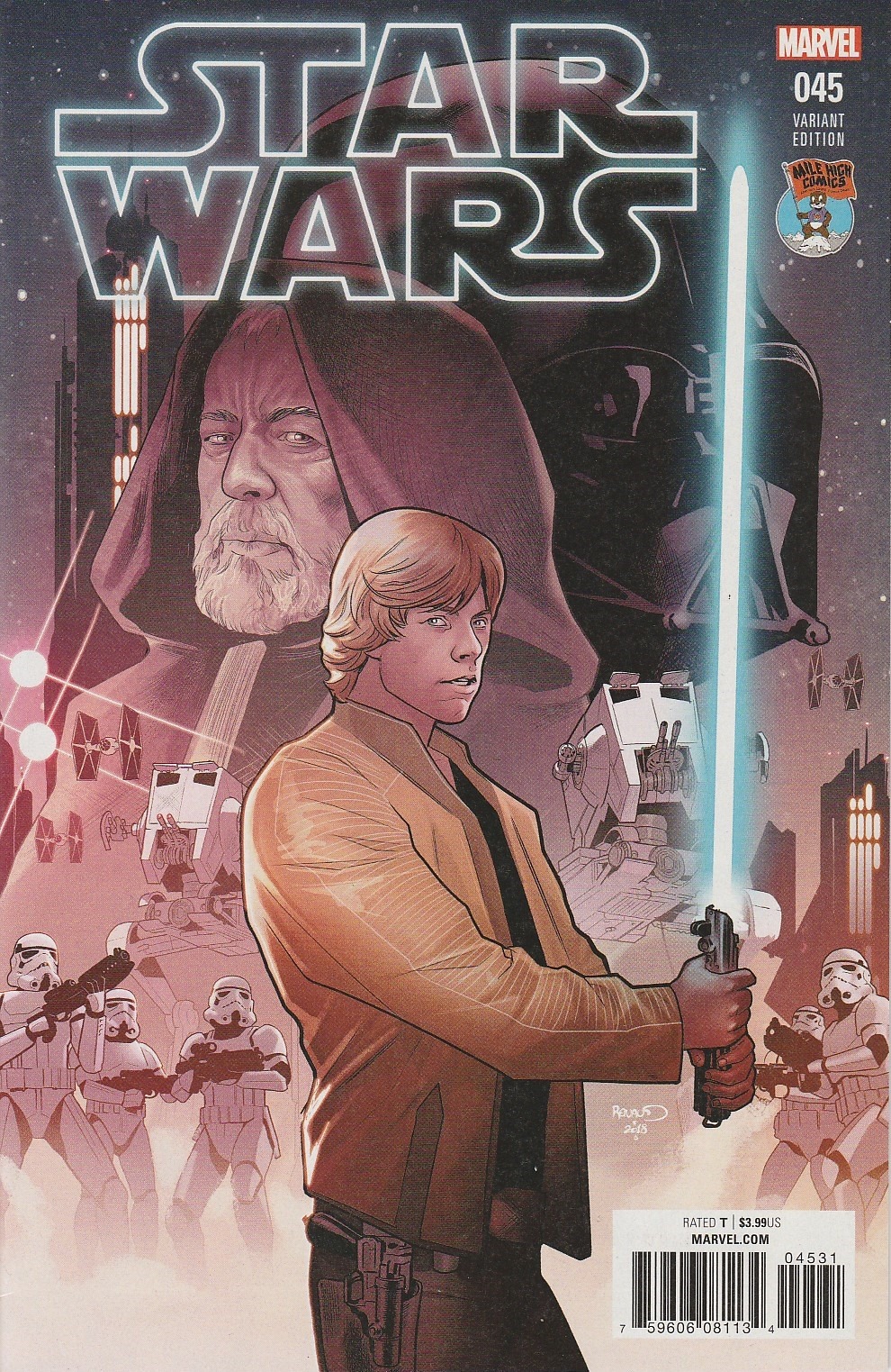 Star Wars #45 (Paul Renaud Mile High Comics Variant Cover) (21.03.2018)