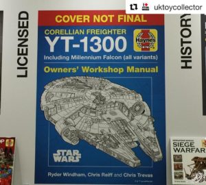 Corellian Freighter YT-1300 Owners' Workshop Manual vorläufiges Cover