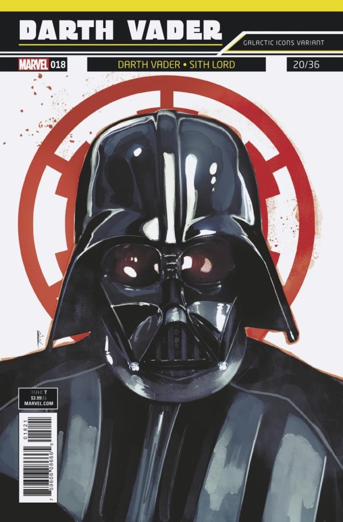 Darth Vader #18 (Rod Reis Galactic Icon "Darth Vader" Variant Cover) (11.07.2018)