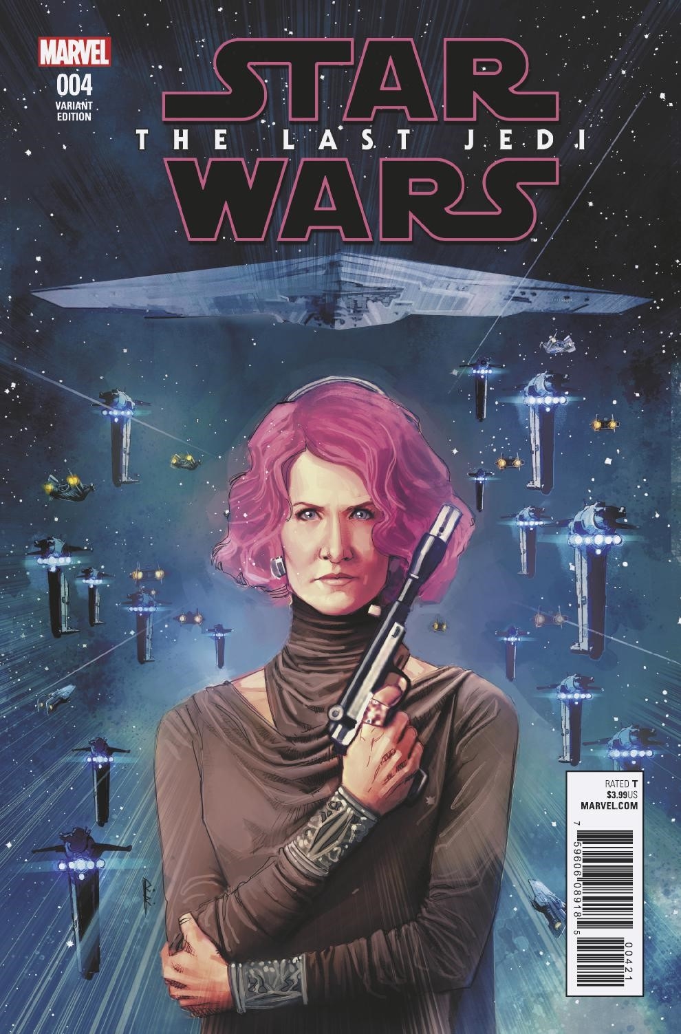 Star Wars: The Last Jedi #4 (Rod Reis Variant Cover) (04.07.2018)