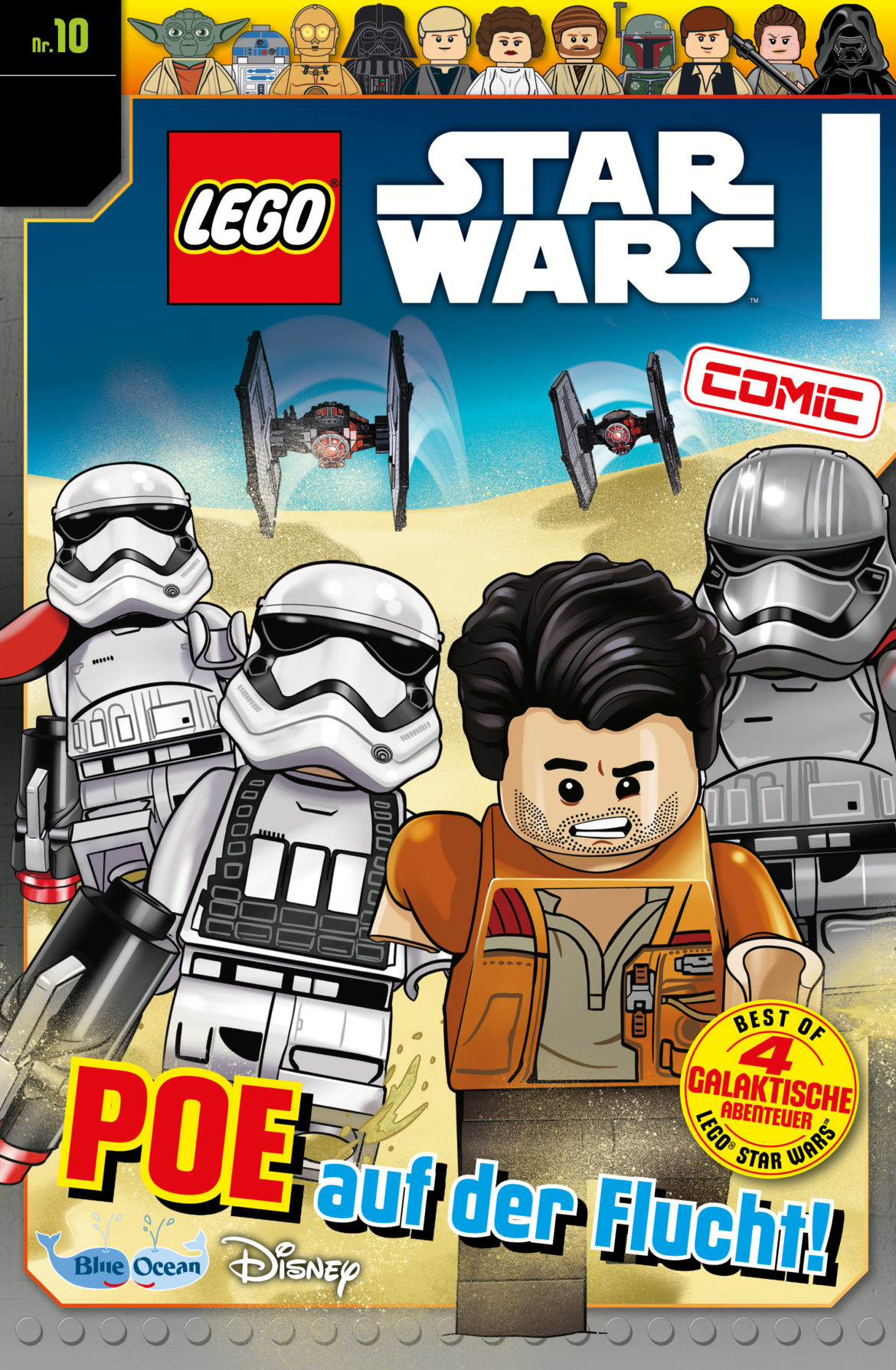 Rezension: LEGO Star Wars Comic #10: Poe auf der Flucht – Jedi-Bibliothek