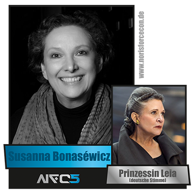 Susanna Bonaséwicz - Synchronsprecherin - Leia Organa