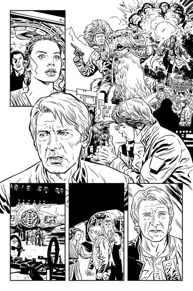 The Force Awakens Han Solo
