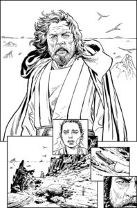 The Force Awakens Luke Skywalker