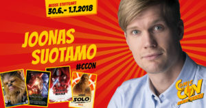 Joonas Suotamo bei der Comic Con Germany 2018