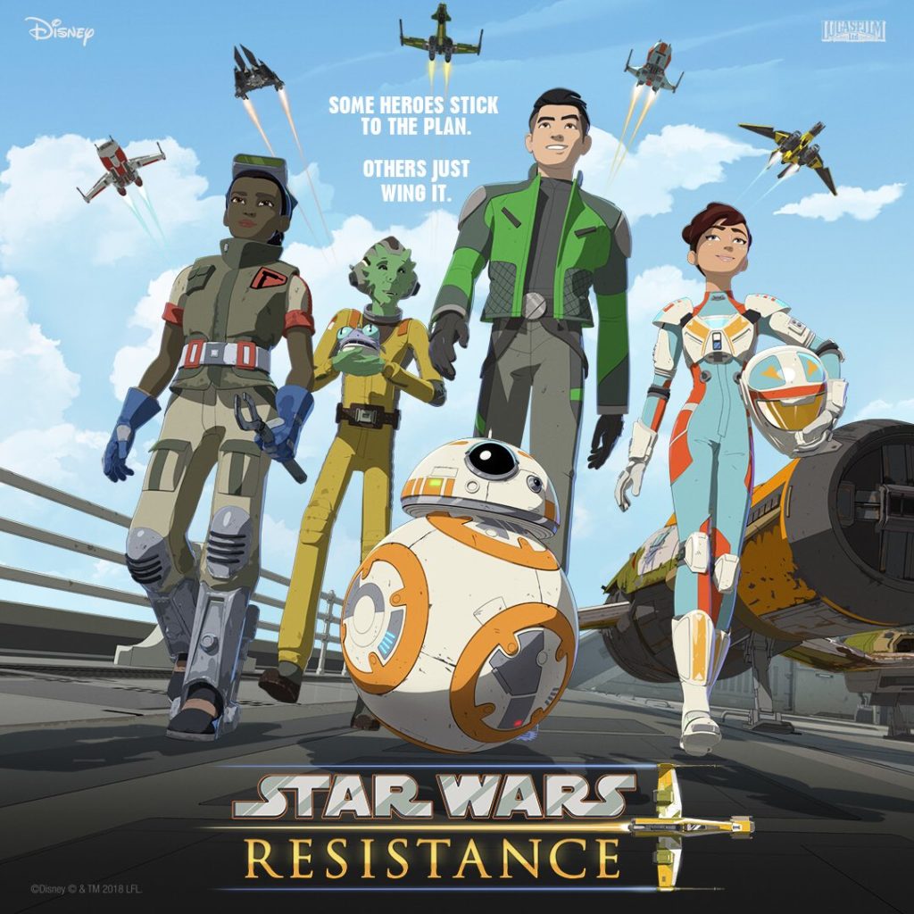 Star Wars Resistance - Heroes Poster