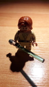 LEGO Star Wars Magazin #39 - Obi-Wan Kenobi - Minifigur Gesicht 2