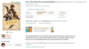 Solo: A Star Wars Story Century-Ausgabe bei Amazon