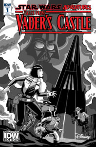 Star Wars Adventures: Tales from Vader's Castle #1 (Derek Charm Black & White Convention Variant Cover) (04.10.2018)