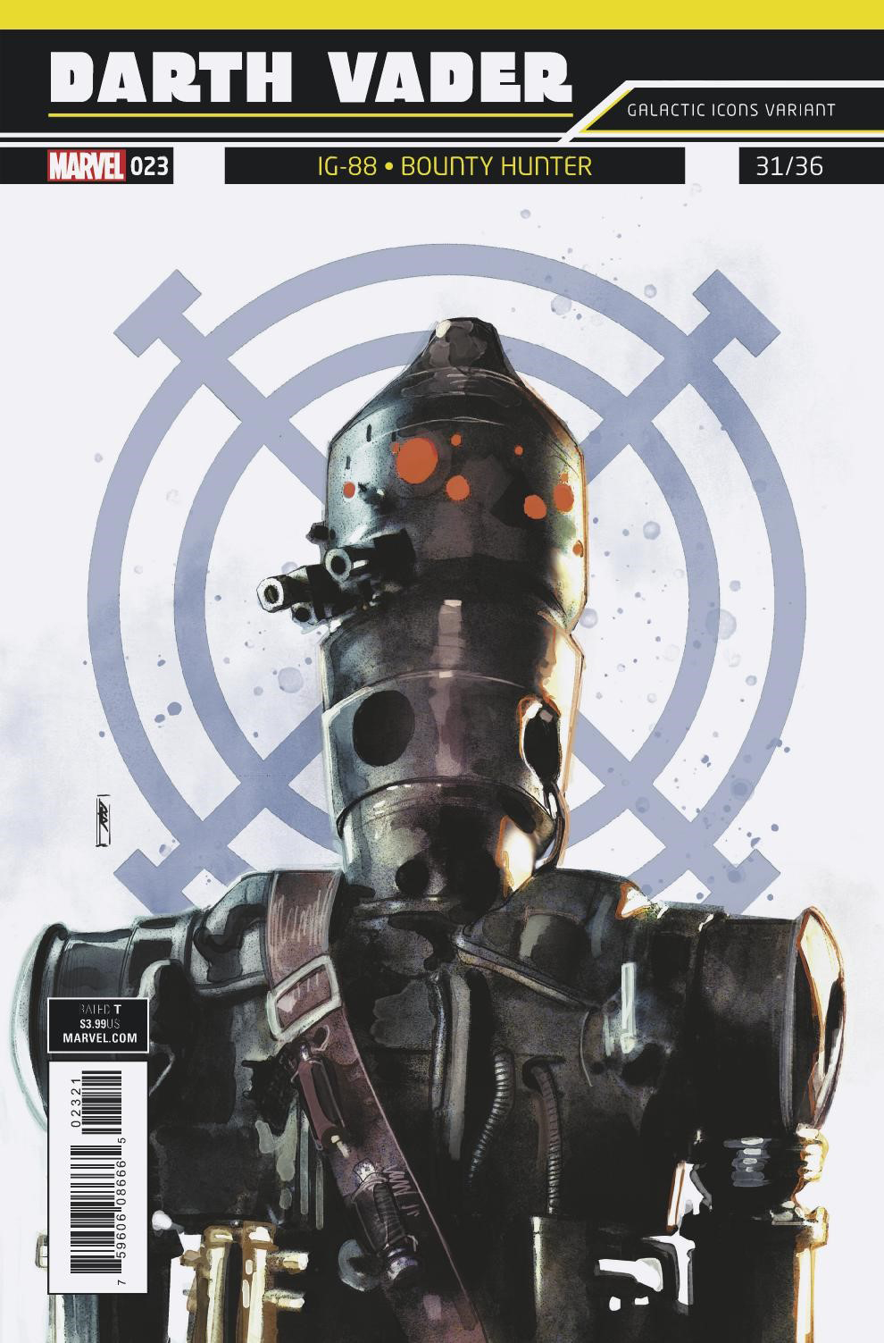 Darth Vader #23 (Rod Reis Galactic Icon "IG-88" Variant Cover) (14.11.2018)