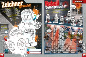 LEGO Star Wars Magazin #40 - Vorschau Seiten 22 und 23
