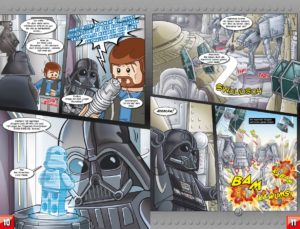 LEGO Star Wars Sammelband #11 - Vader geht zu weit! - Vorschauseiten 10 und 11