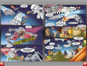 LEGO Star Wars Sammelband #11 - Vader geht zu weit! - Vorschauseiten 18 und 19